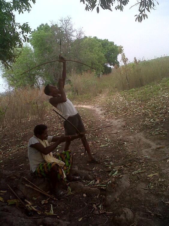 Shooting arrows
