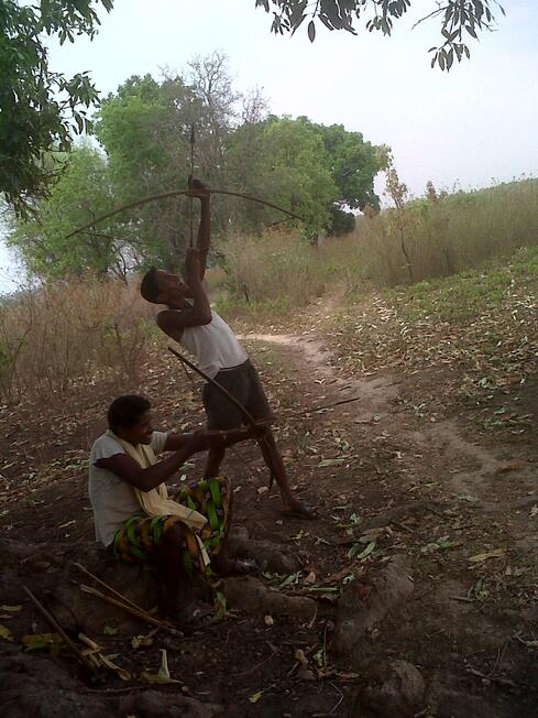 Shooting arrows